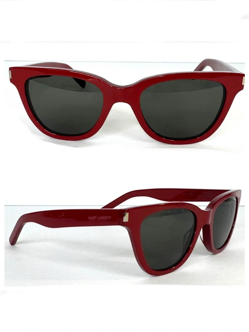 SAINT LAURENT Red SL 51 Small Sunglasses Made in Italy